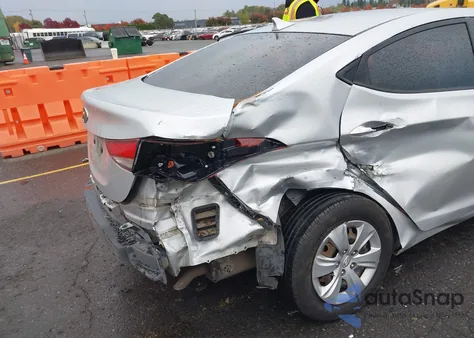 2016 Hyundai Elantra Se from USA, damaged, VIN KMHDH4AE1GU483699